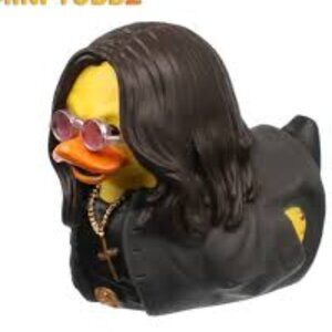 Mini Tubbz Ozzy Osbourne Duck Figure brand new in box Prince of Darkness RARE!